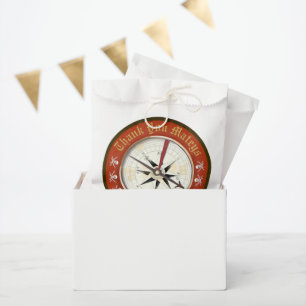 Pirate Birthday Jolly Roger Compass Favour Bags