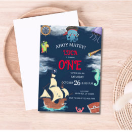 Pirate Birthday Party Invitation