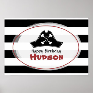 Pirate Birthday Poster