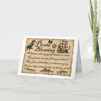 Pirate Blessing Greeting Card