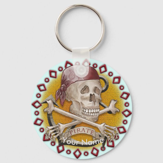 Pirate Bones Key Ring (Front)