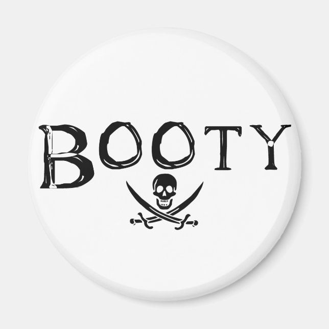 Pirate Booty Magnet (Front)