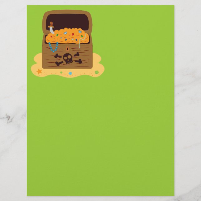 Pirate Booty Treasure Chest (Front)