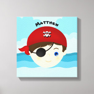 Pirate Boy Canvas Print