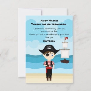 Pirate Boy Invitation