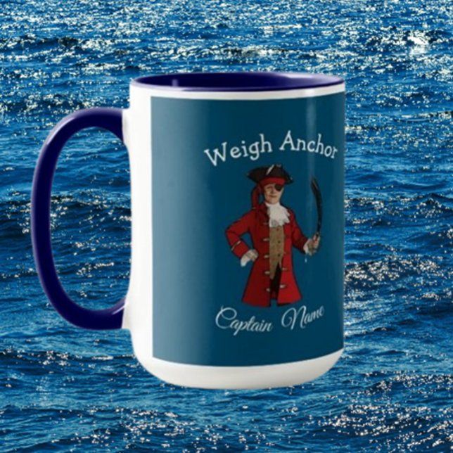 Pirate boy mug (Celebrate a Pirate Party Under the Sea with the Perfect Birthday Gift!)