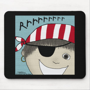 Pirate Boy Rrrrrr Mouse Mat