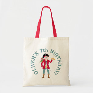 Pirate Boy Treasure Map Fun Birthday Party Tote Bag