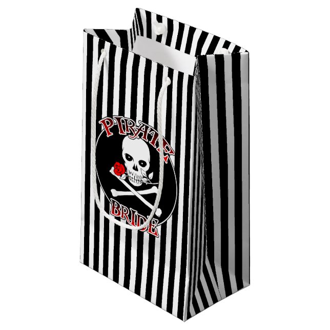 Pirate Bride Gift Bag (Front Angled)