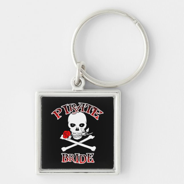 Pirate Bride Key Ring (Front)