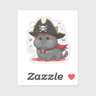 Pirate Brit – British Shorthair Pirate Halloween
