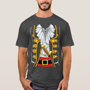 Pirate Buccaneer Costume Funny Halloween Novelty M T-Shirt