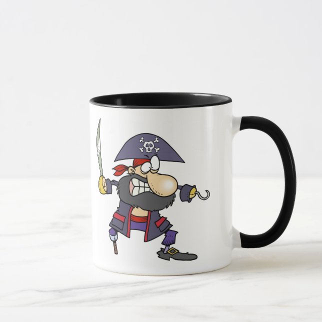 Pirate Buccaneer - Just Add Rum Mug (Right)