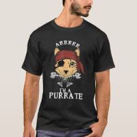 Pirate Ca Arrrr Purrate Kitty Eye Patch Fishbone G
