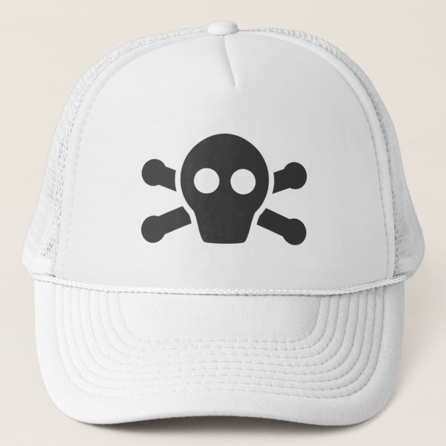 Pirate_Cap1 Trucker Hat (Front)