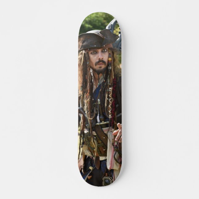 PIRATE CAPTAIN COSPLAY Skateboard, 7¾" Deck Skateboard (Front)