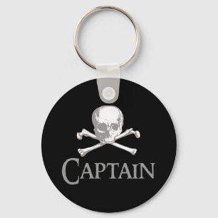 Pirate Captain Key Ring