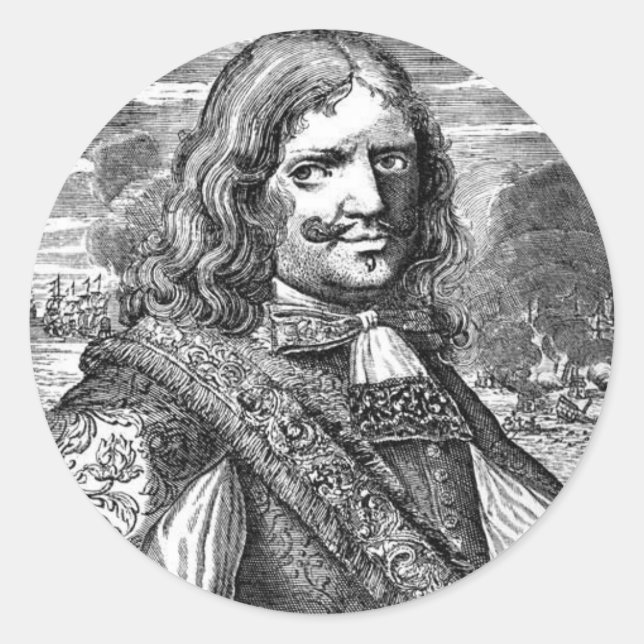 Pirate Captain Morgan Sticker (Front)