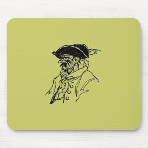 Pirate Captain Mouse Mat