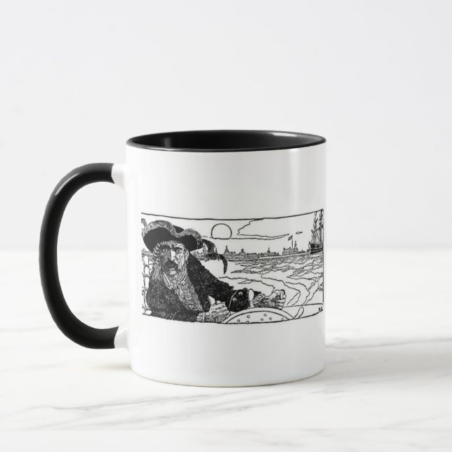 Pirate Captain Mug (Left)