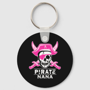 Pirate Captain Nana Pirate Nana Funny Grandma Key Ring