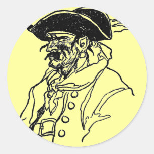 Pirate Captain Sticker