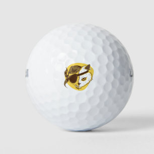 Pirate Cat Golf Balls