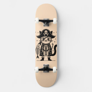 Pirate Cat Skateboard
