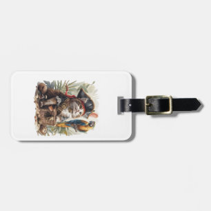 Pirate Cat Treasure Luggage Tag