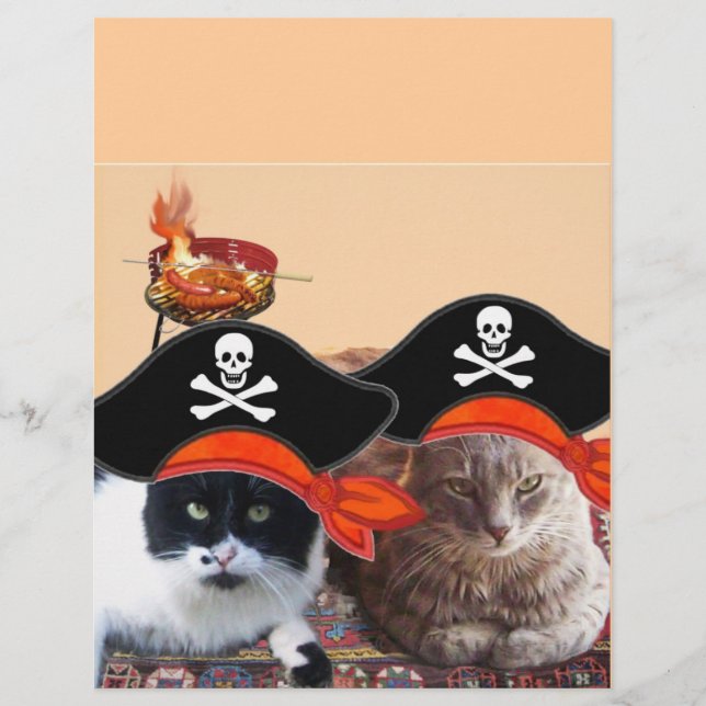 PIRATE CATS ,Talk like a Pirate Day (Front)