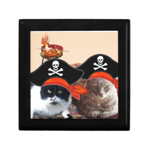 PIRATE CATS ,Talk like a Pirate Day Gift Box