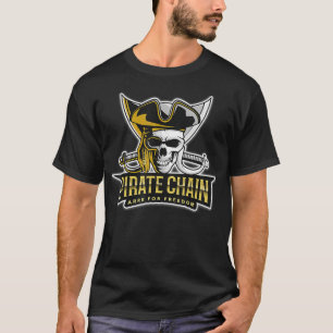 Pirate Chain Arrr For Freedom Crypto Currency  T-Shirt