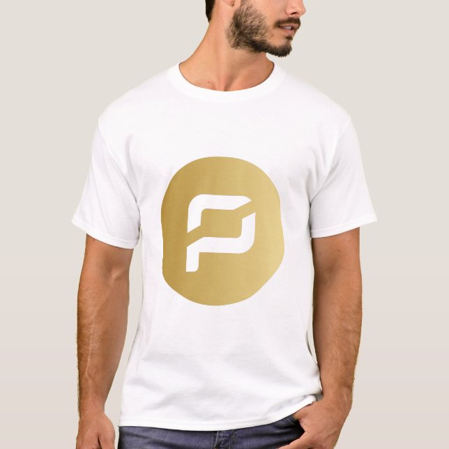 pirate chain Logo Crypto arrr Altcoin T-Shirt (Front)