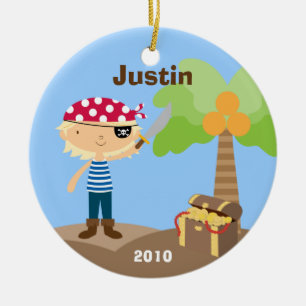 Pirate Christmas Ornament