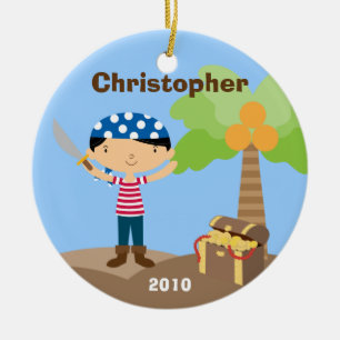 Pirate Christmas Ornament