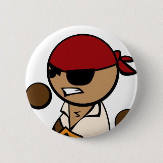 Pirate Close-up 6 Cm Round Badge