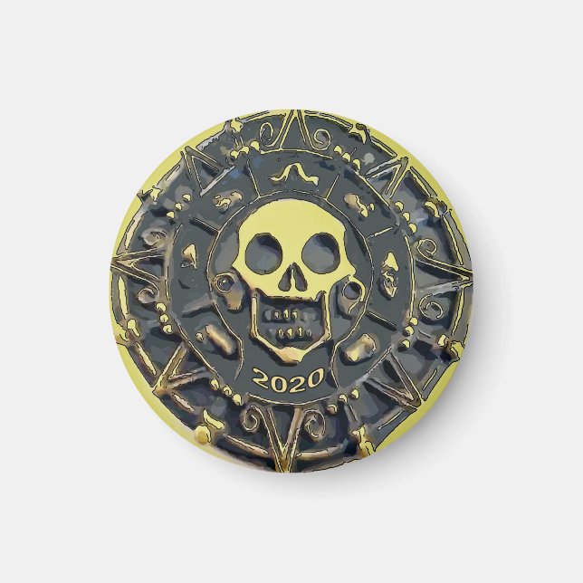 Pirate Coin 2020, Magnet (Front)