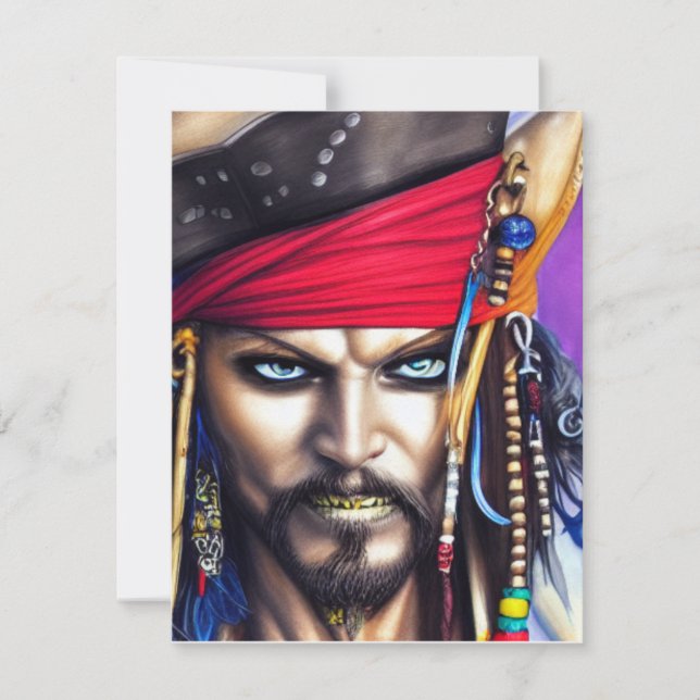 Pirate Collection Card (Front)