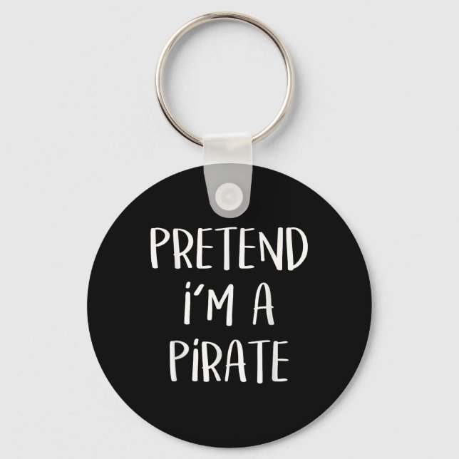 Pirate Costume Party Co. Uni-all Ages Funny Hallow Key Ring (Front)