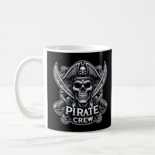 Pirate Crew Swords and Skull The Perfect Gift Coffee Mug