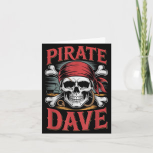 Pirate dave card