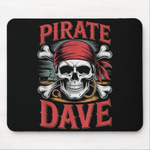 Pirate dave mouse mat