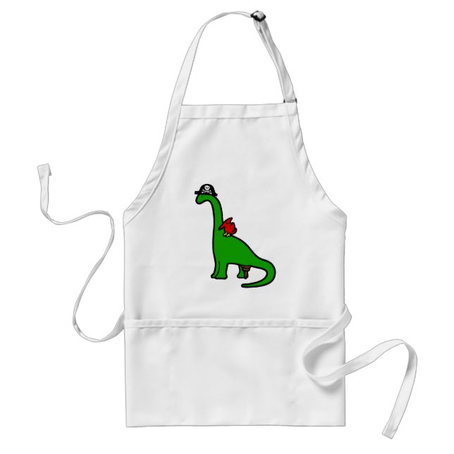 Pirate Dinosaur - Brachiosaurus Standard Apron (Front)