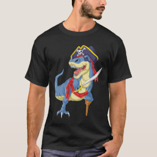 pirate dinosaur funny T-Shirt