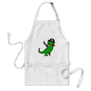 Pirate Dinosaur Standard Apron