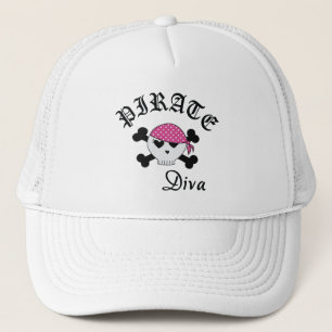 Pirate Diva Trucker Hat