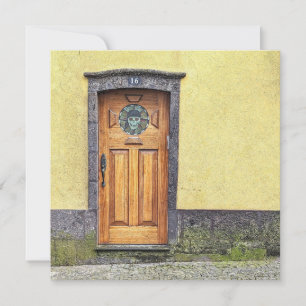 Pirate Door Greeting Card