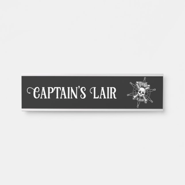 Pirate Door Sign (Front)