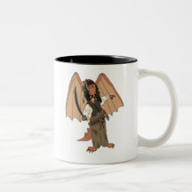 Pirate Dragon Two - Tone Mug