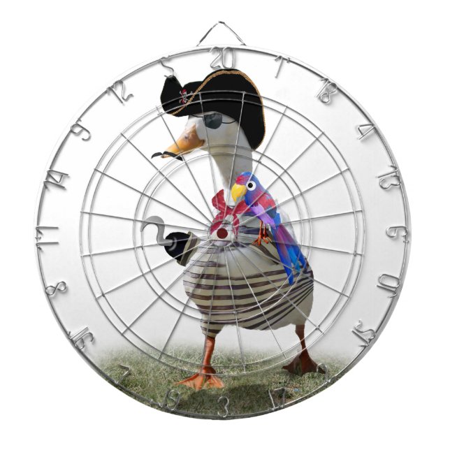 Pirate Duck Dartboard (Front)